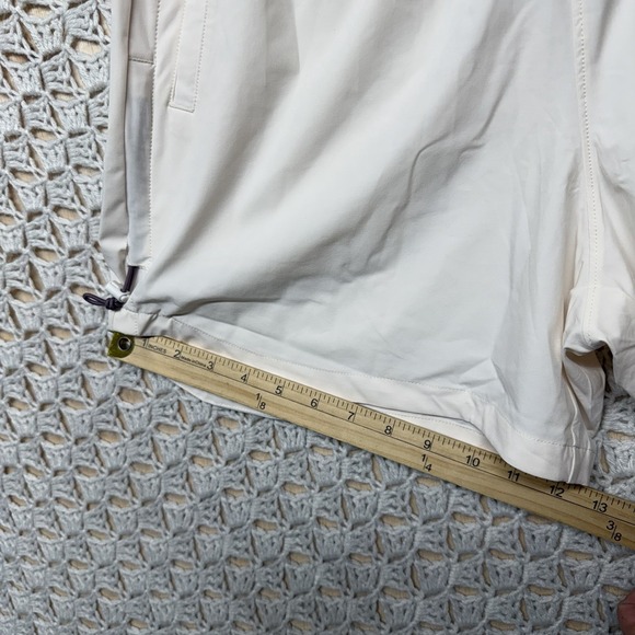 The North Face Trailwear OKT Trail Shorts Women Size M Cream Stretch Activewear - Picture 6 of 11